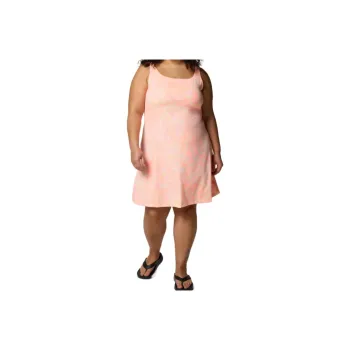 Columbia PFG Freezer Casual Long Skirts Women's Tiki Pink Bella Shore