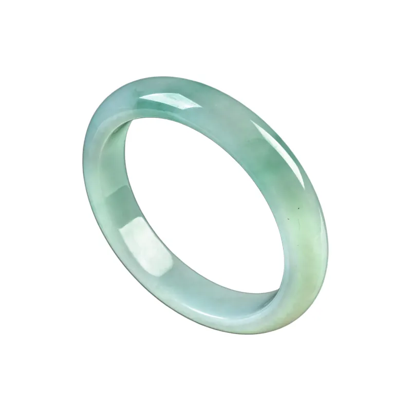 PUPAN Ice Glutinous Jadeite Bangles Women's-0