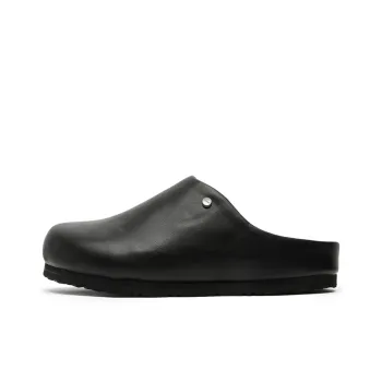 WEISHIBANGWEI Rubber Sole Closed Toe Slippers Unisex Black