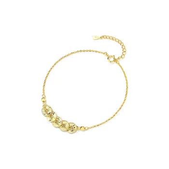 CLARKIA FLOWER 925 Sterling Silver Bracelets Women's