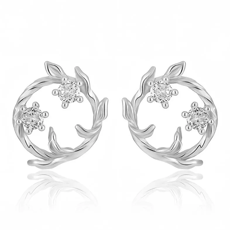 AIDIER 925 Sterling Silver Earrings Women's-0