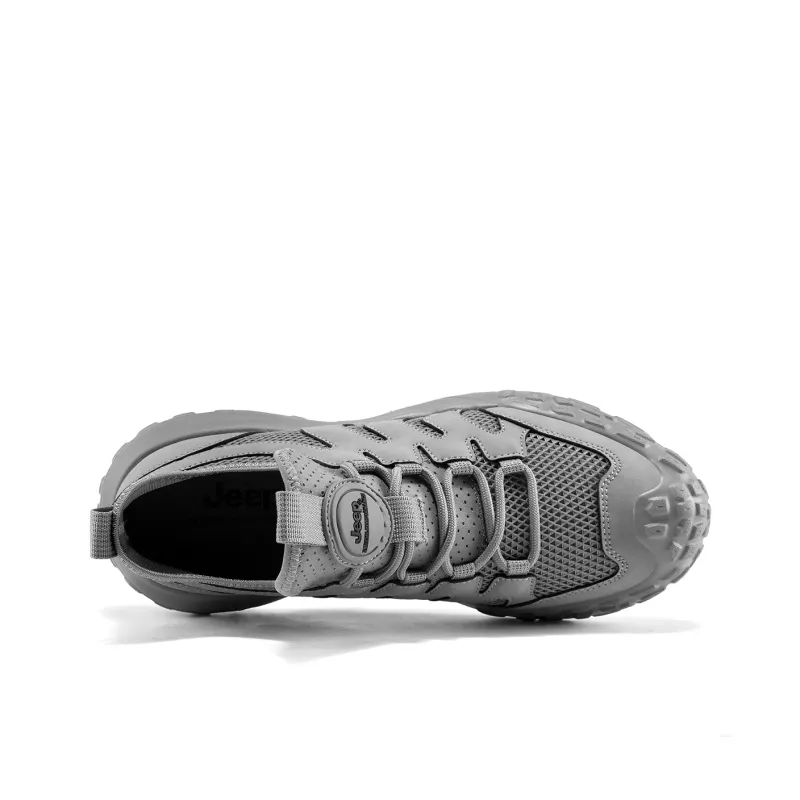 Jeep Outdoor Life Outdoor Shoes Men Low Top Beige, Gray, Black-10