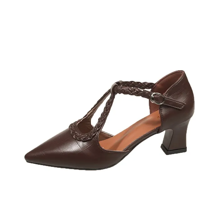 Zomila Chunky Heel High Heels Women's-8