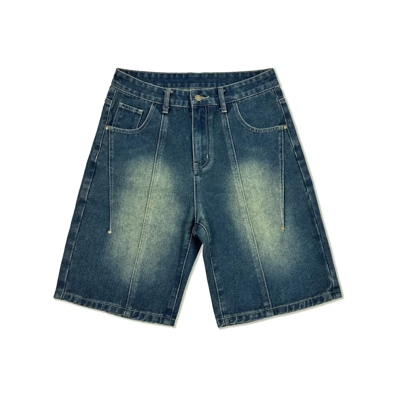 BRYAN JIMENEZ Denim Shorts Unisex-0
