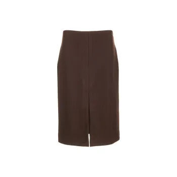 DRIES VAN NOTEN Shelda Front Slit Midi Skirt