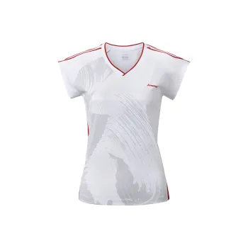 Kawasaki Contest Series Badminton Jersey Women's Vermilion