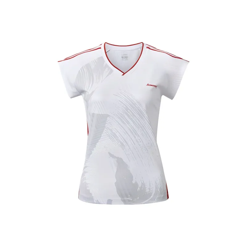 Kawasaki Contest Series Badminton Jersey Women's Vermilion-0