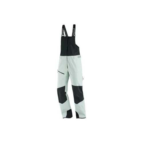 SALOMON Ski Pants Women's Mist Blue/Pitch Black