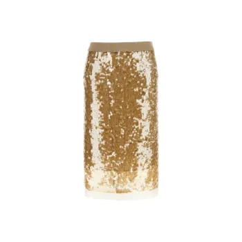 NUDE MASAHIKO MARUYAMA Sequinned Skirt