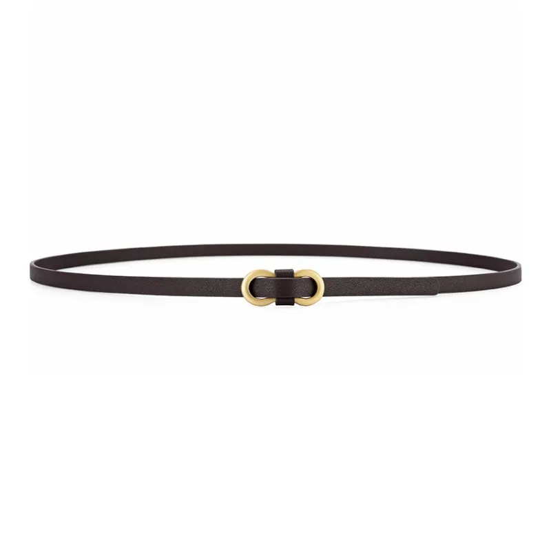 TUCANO Alloy Leather Belts Unisex 2cm-4