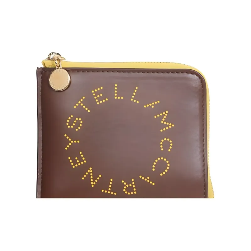 Stella McCartney Artificial Leather Wallet Women's Brown-3