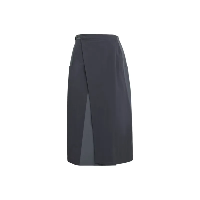 Adidas x National Geographic TerrexDisney Casual Long Skirt Women's Black-0