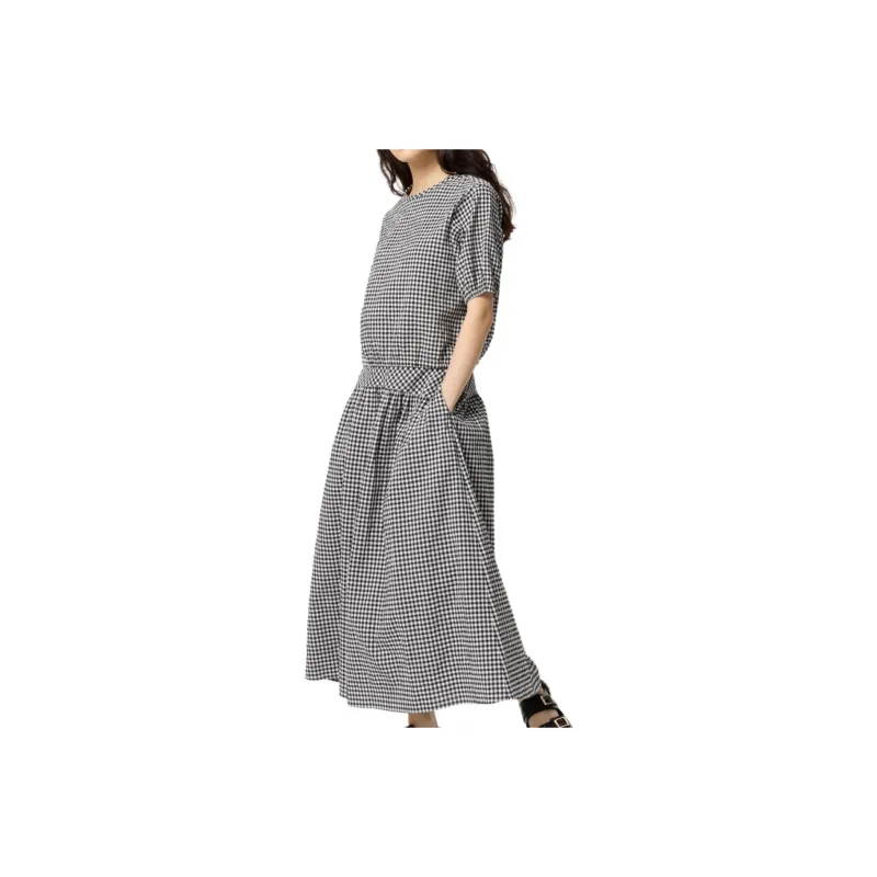 UNIQLO Casual Long Skirts Women's Black-0