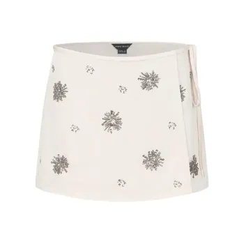URBAN REVIVO Casual Short Skirts Women's Nude Apricot