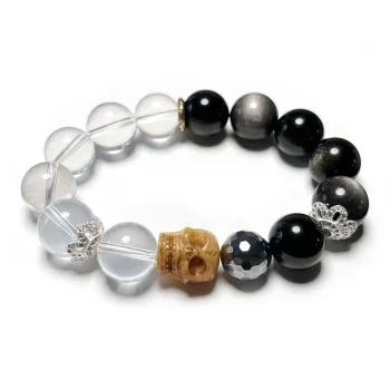 CUIJING Obsidian Bracelets Unisex