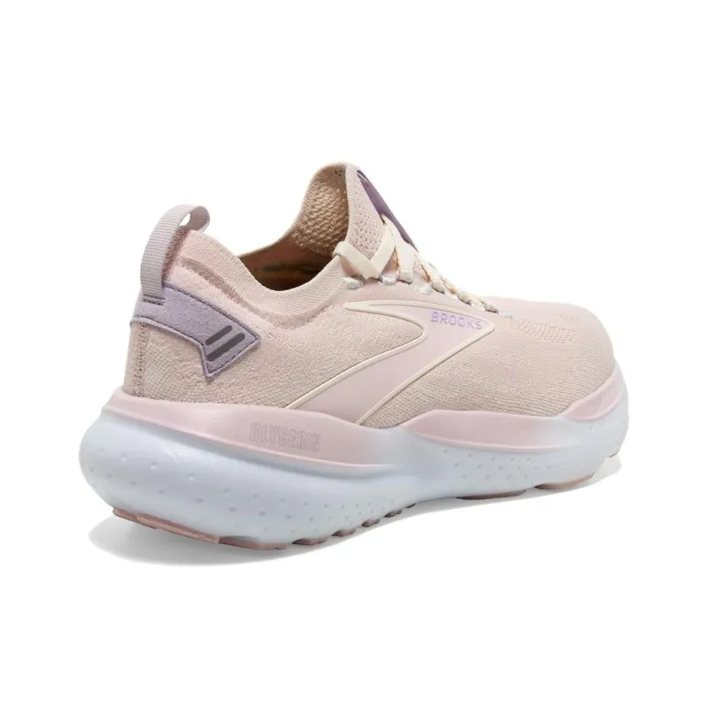 Brooks Anti Slip Wear Resistant Low Top Running Shoes Women's Pink-3