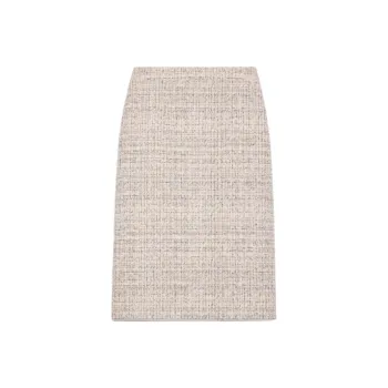 CELINE SS25 Casual Long Skirt Women's Ivory White