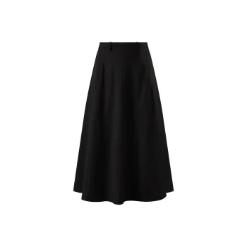 THE SEA LIFE Casual Long Skirt Women's Black Mage