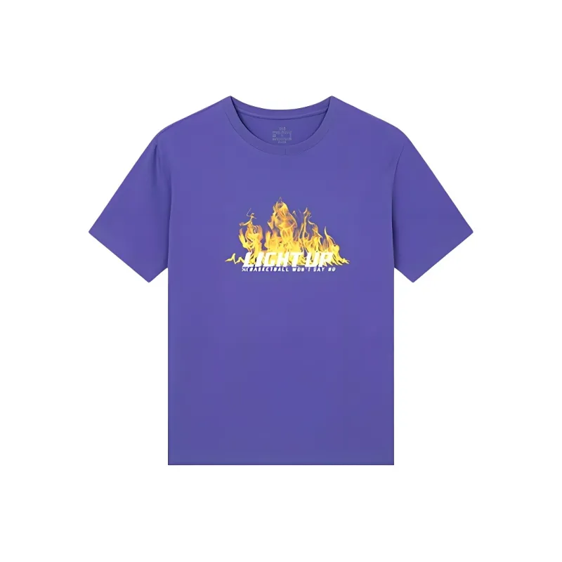 361° T Shirt Men's Gentian Flower Purple-0