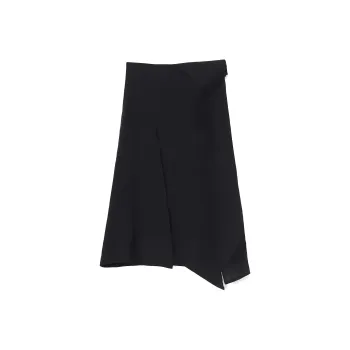 Yohji Yamamoto Casual Long Skirt Women's Black