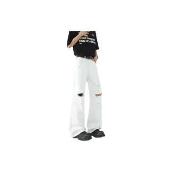 WOHOO Jeans Unisex White