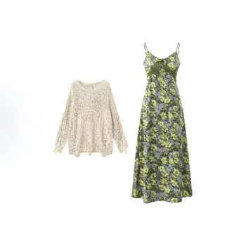 DOSOHEB Two Piece Skirt Sets Women's