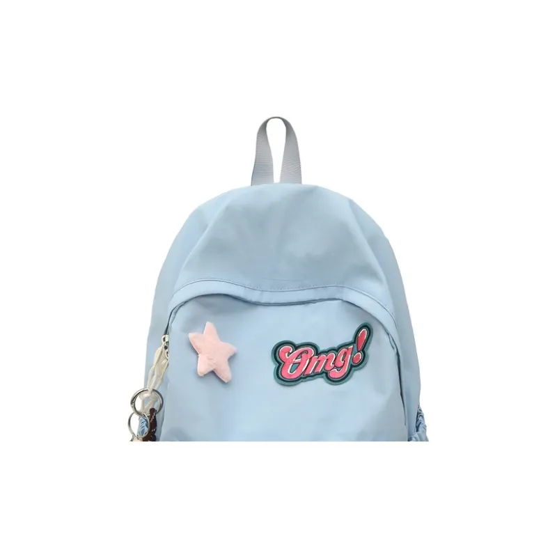 H YXIANG Nylon Backpack Large Size Women's Multicolor-7