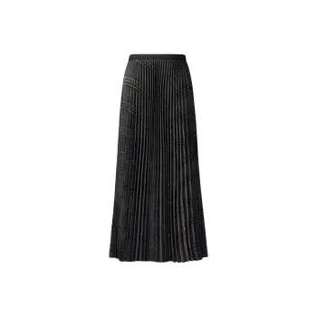 UNIQLO C Collection Casual Long Skirts Women's Asphalt Gray