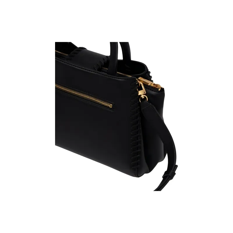 GUESS PU One Shoulder Handbags Small Size Women's Black-2