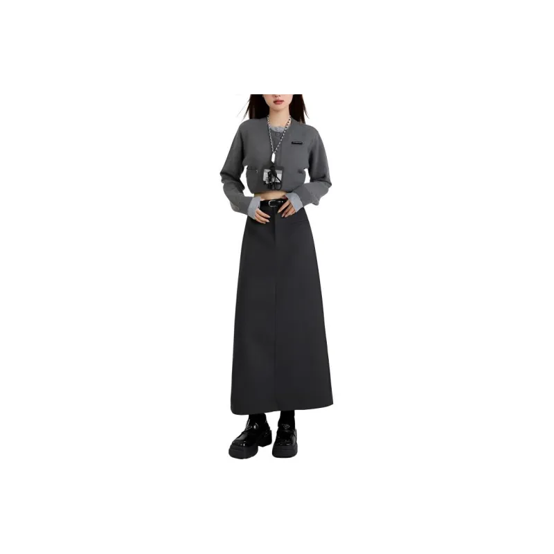 ZNZW Casual Long Skirts Women's-1