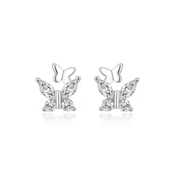 KIVA Sterling Silver Stud Earrings Women's