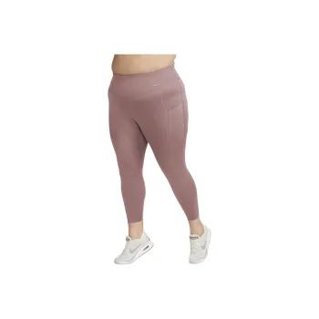 Nike Go Women's Firm-Support High-Waisted 7/8 Leggings With Pockets Plus Size