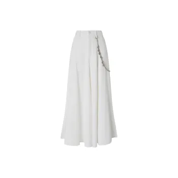 PINKO Jewel Chain Long Skirt