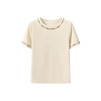 FAIRWHALE Set in Sleeve T Shirt Women's