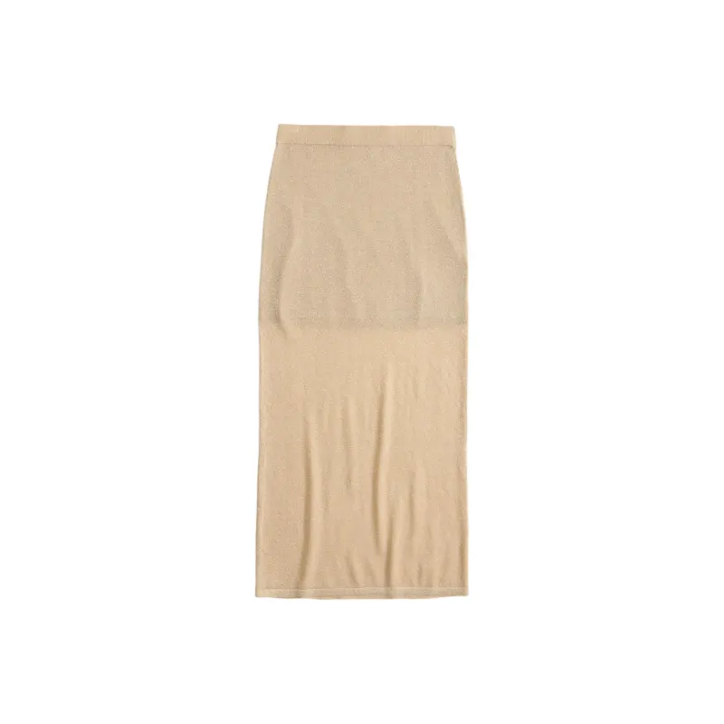 Abercrombie＆Fitch Casual Long Skirt Women's Gold-0