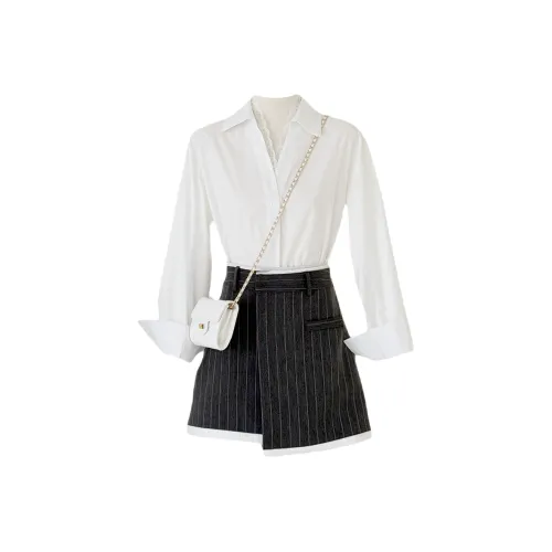 Udon House Two Piece Skirt Sets Women's