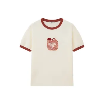 D'zzit T Shirts Women's Ecru