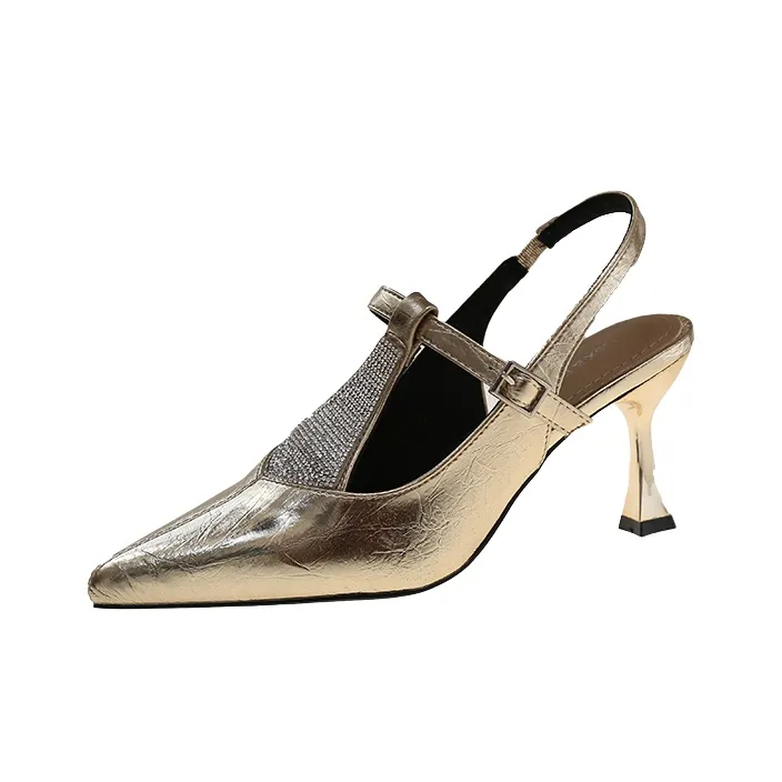 AJPAP Slim Heel High Heels Women's-5