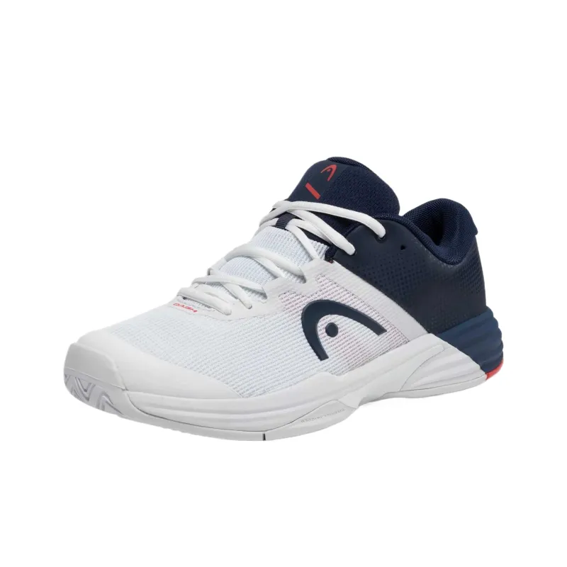 HEAD REVOLT EVO 2.0 Abrasion Resistant Support Low Top Tennis Shoes Men's White Blue-1