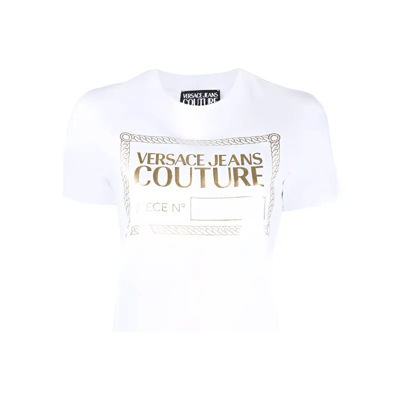 VERSACE JEANS COUTURE SS22 T Shirt Women's White-4