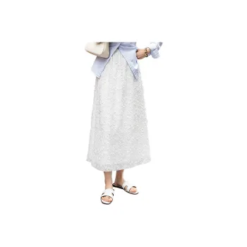 Cypress House Casual Long Skirt Women's White