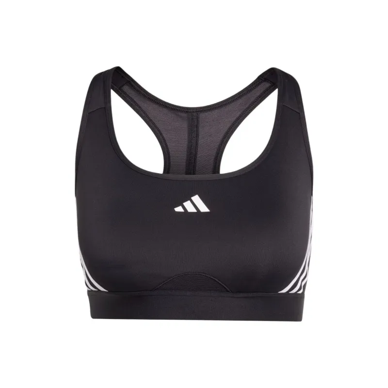 Adidas Free Shipping With AdiClub Powerreact Training Medium Support Hyperglam Bra-0