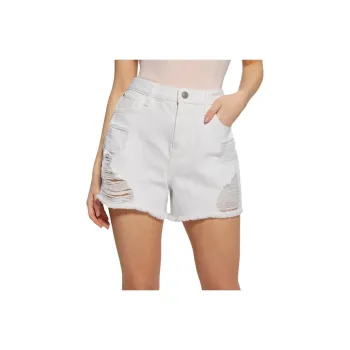 GUESS Denim Shorts Women's White