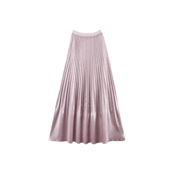 A Paradise For Awakening Casual Long Skirt Women's Purple
