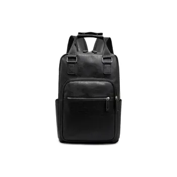 H YXIANG PU Backpack Men's Multicolor