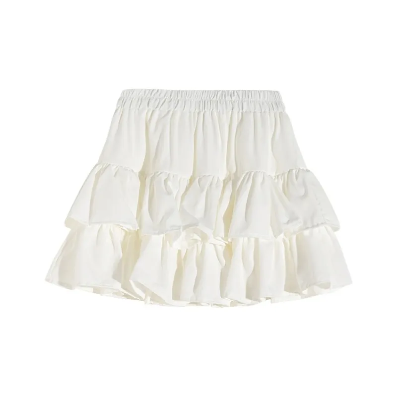 Mu Xiao Xin Casual Short Skirts Women's-0