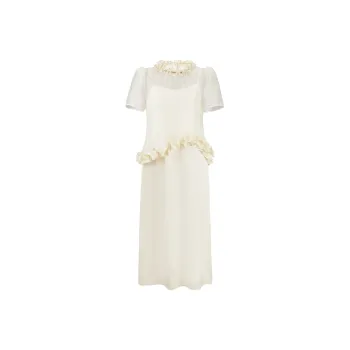 CHICHY CHICHY Size Sister Series Skirt Set Women's White