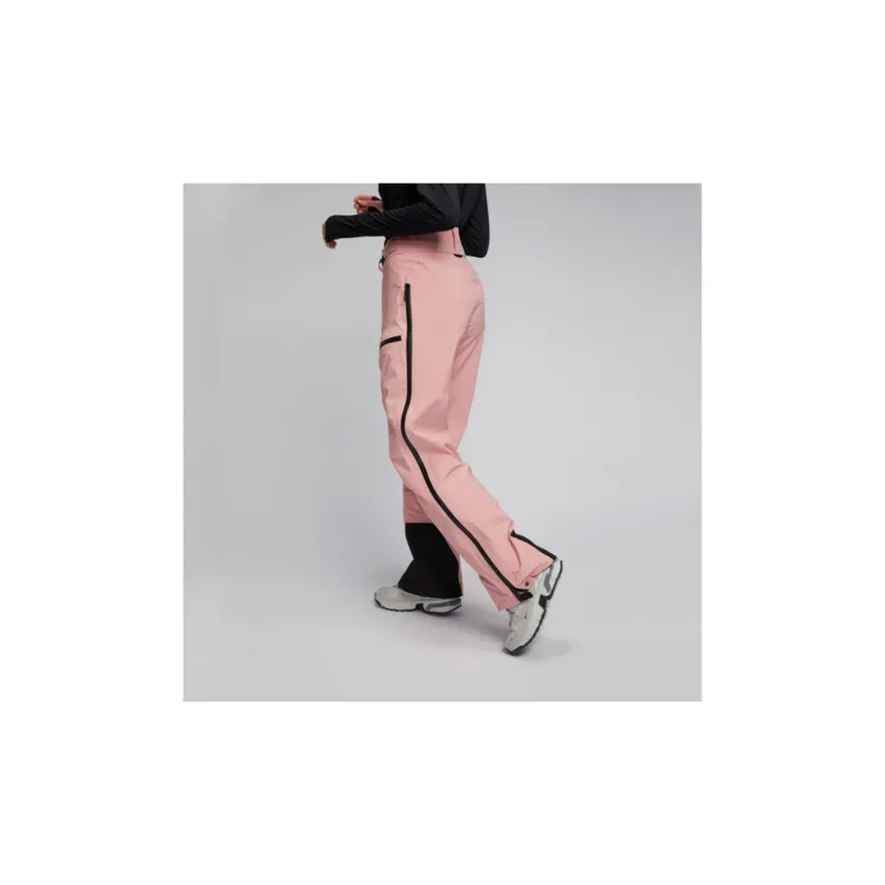 PEAK PERFORMANCE Vislight Gore Tex C Knit Ski Pants Women's Warm Cheek Pink-4