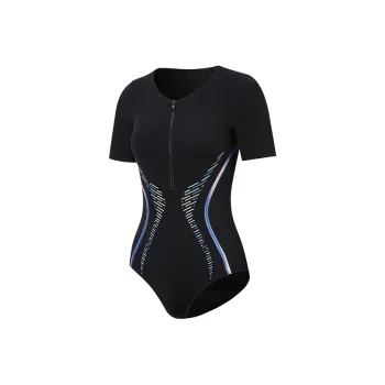 Speedo One-piece Swimsuit Women's Black/Blue