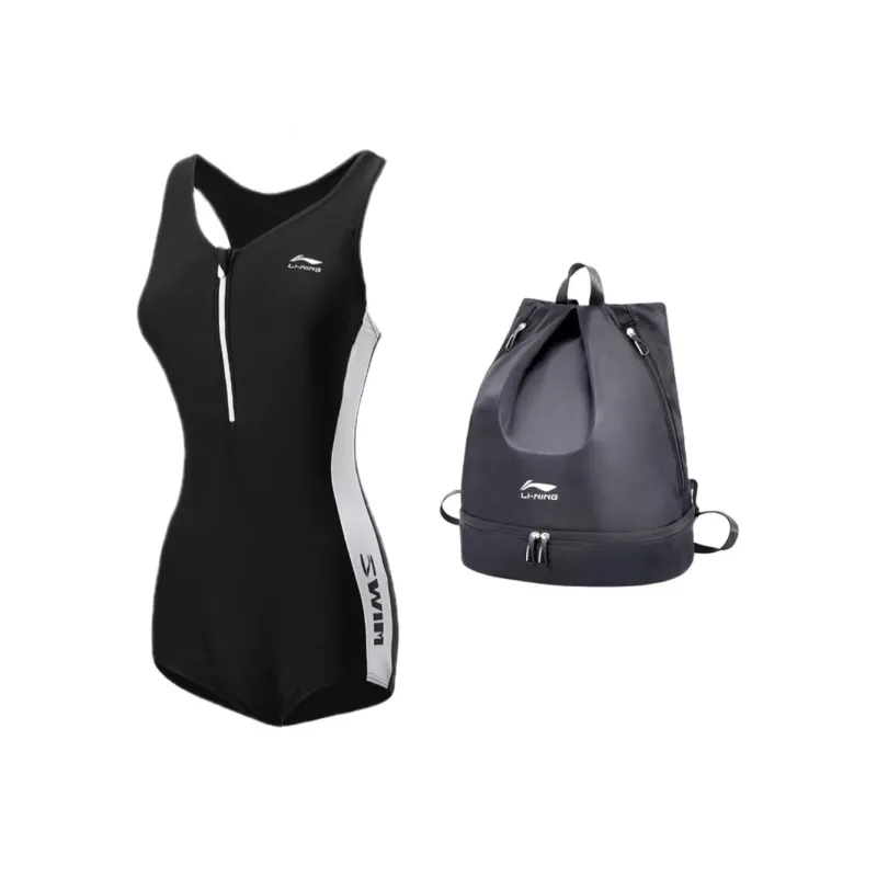 LiNing Swimwear Fashion Simple Women's-6